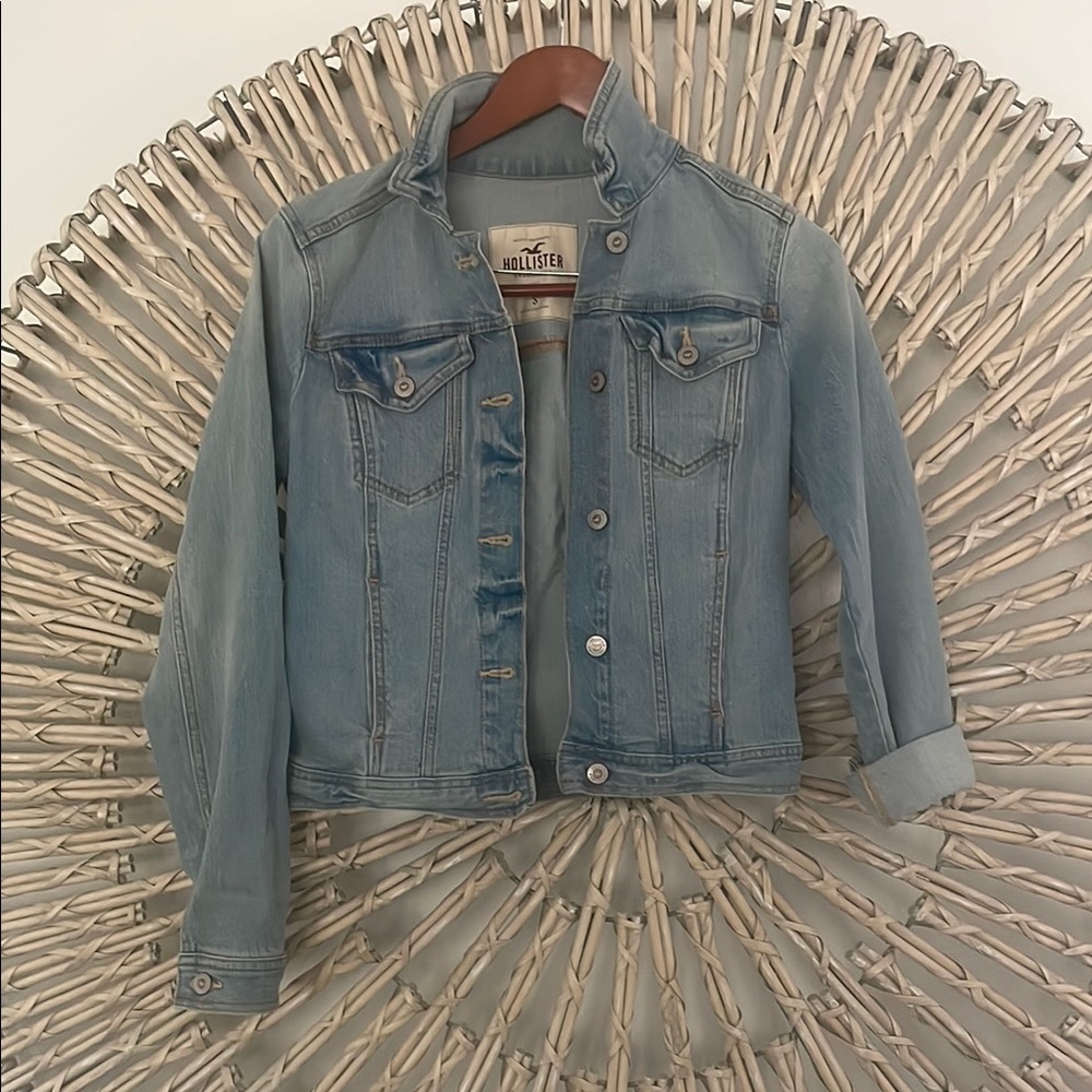 Hollister Light Blue Jean Jacket